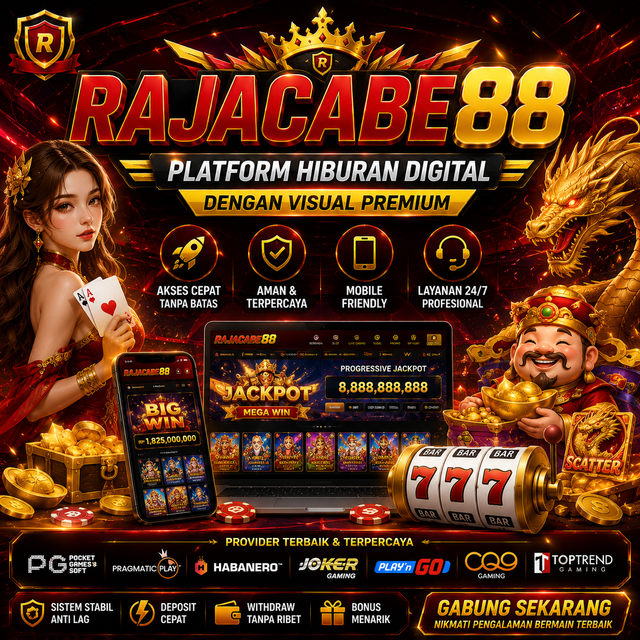 rajacabe88  Situs Online Terpercaya & Slot Server Malaysia 2026